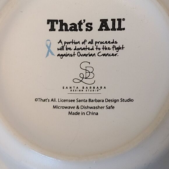 Psycho Coffee Mug Ovarian Cancer Benefit 12 oz - Picture 4 of 5